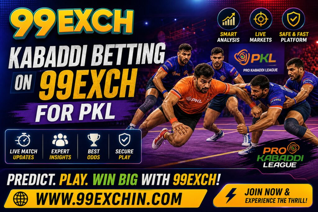 Kabaddi Betting on 99exch for PKL