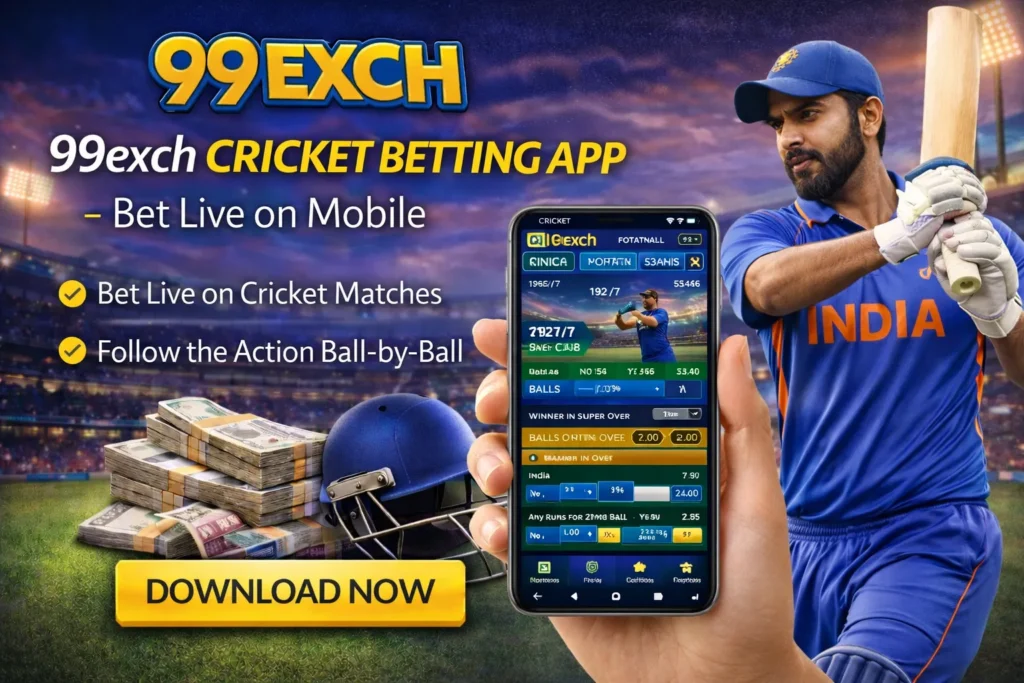 99exch Cricket Betting App – Bet Live on Mobile
