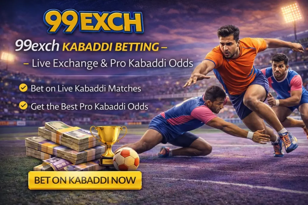 99exch Kabaddi Betting – Live Exchange & Pro Kabaddi Odds