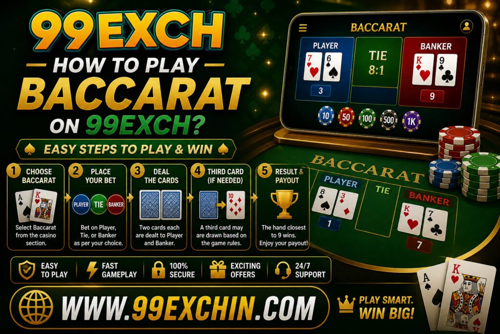 How to Play Baccarat on 99exch