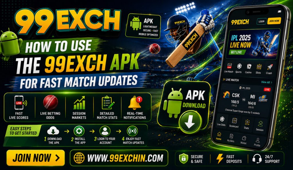 How to Use the 99exch APK for Fast Match Updates