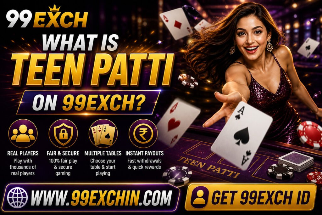 What Is Teen Patti on 99exch